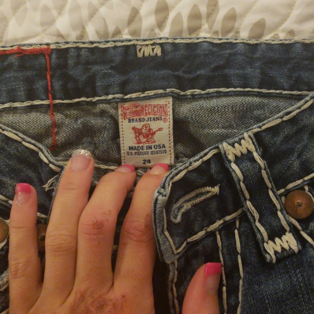True Religon Jean's - Picture 2 of 3